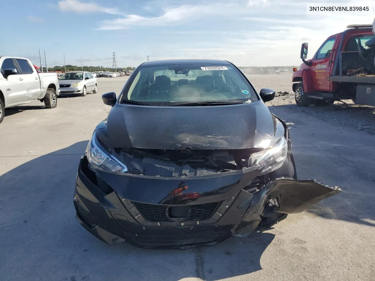 2022 Nissan Versa Sv VIN: 3N1CN8EV8NL839845 Lot: 73330524