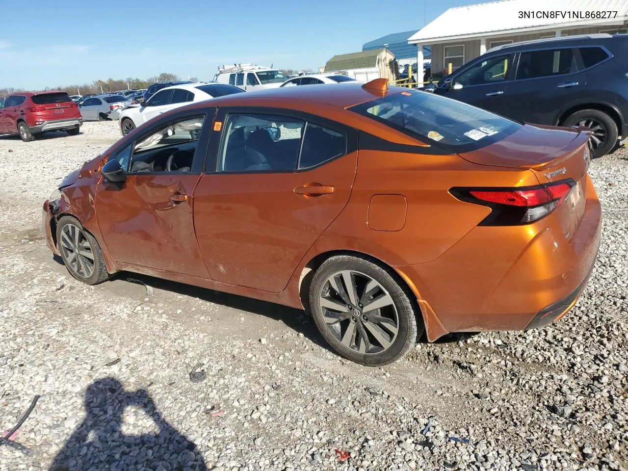 2022 Nissan Versa Sr VIN: 3N1CN8FV1NL868277 Lot: 80250324