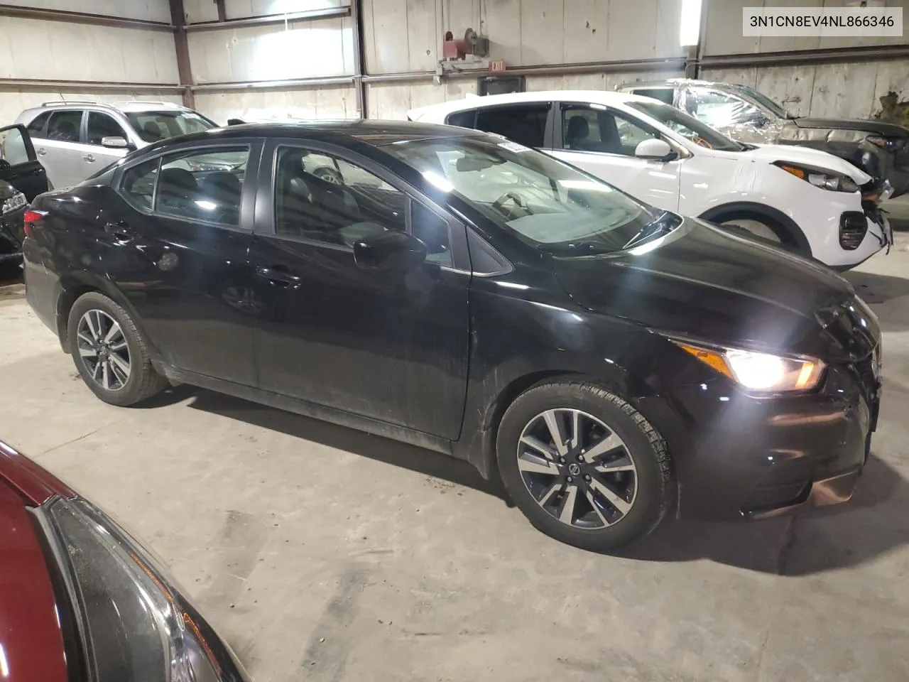 2022 Nissan Versa Sv VIN: 3N1CN8EV4NL866346 Lot: 81040064