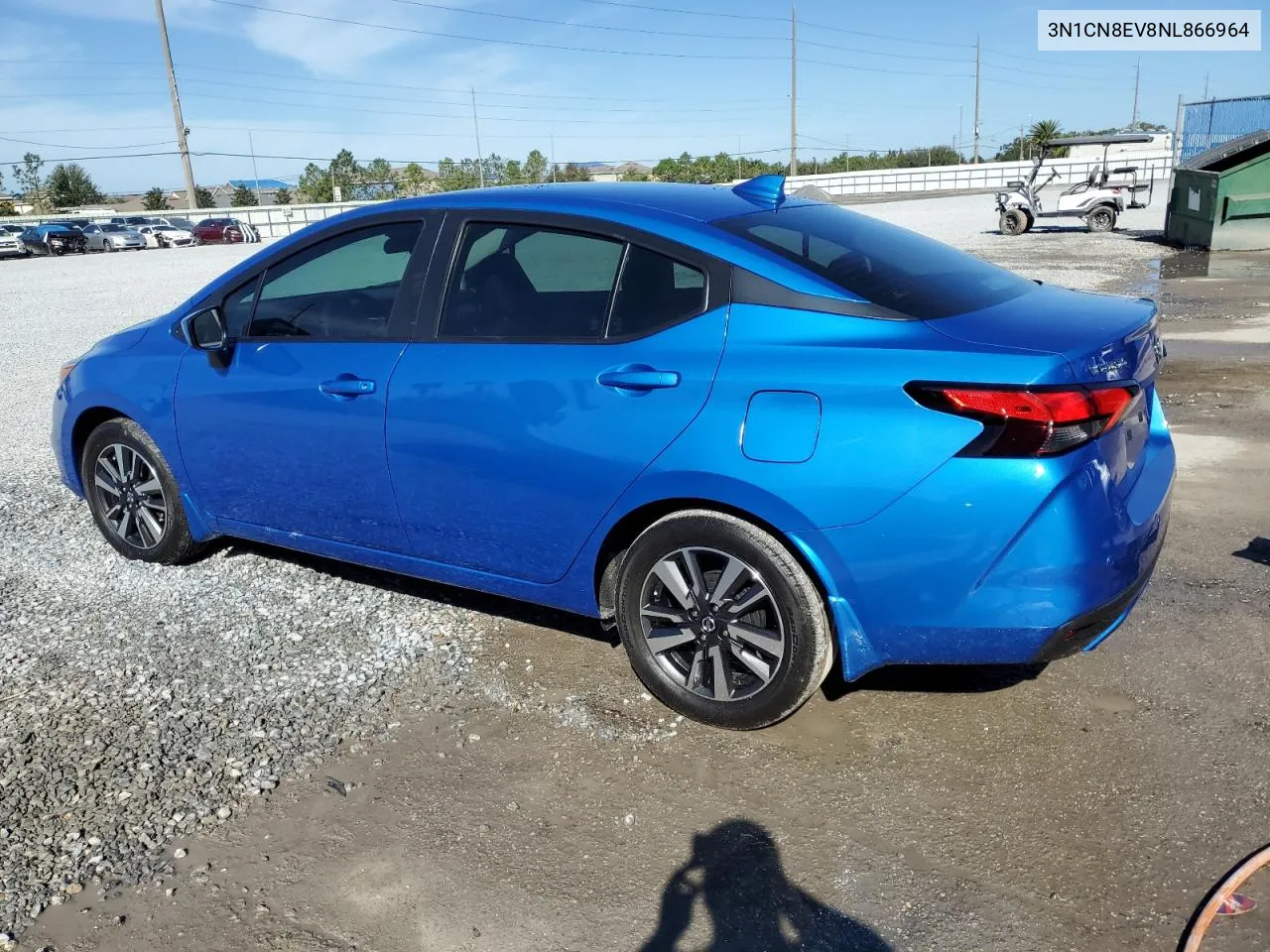 2022 Nissan Versa Sv VIN: 3N1CN8EV8NL866964 Lot: 81042764