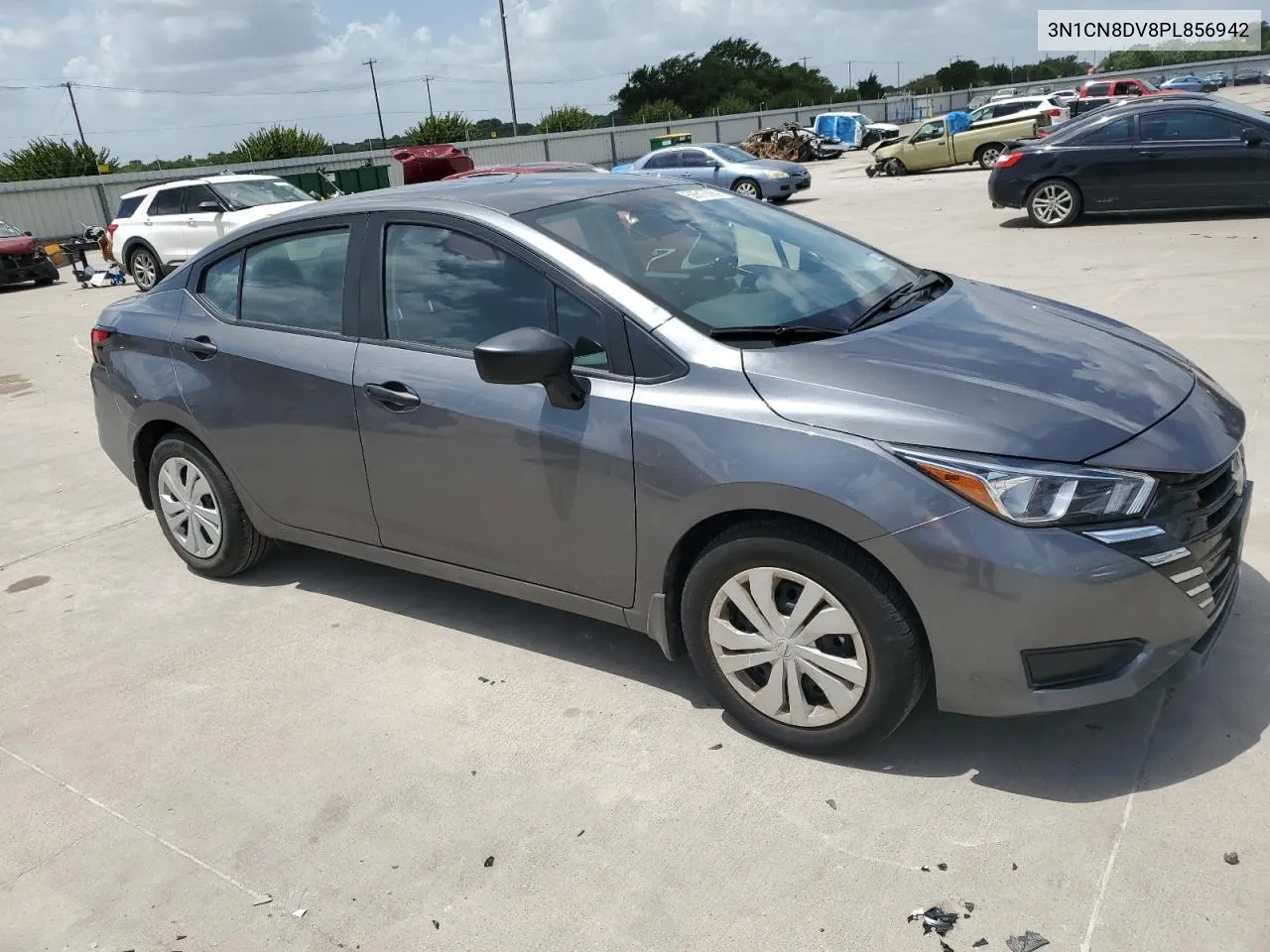 2023 Nissan Versa S VIN: 3N1CN8DV8PL856942 Lot: 58613564