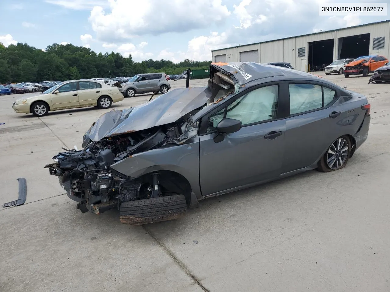 2023 Nissan Versa S VIN: 3N1CN8DV1PL862677 Lot: 60490594