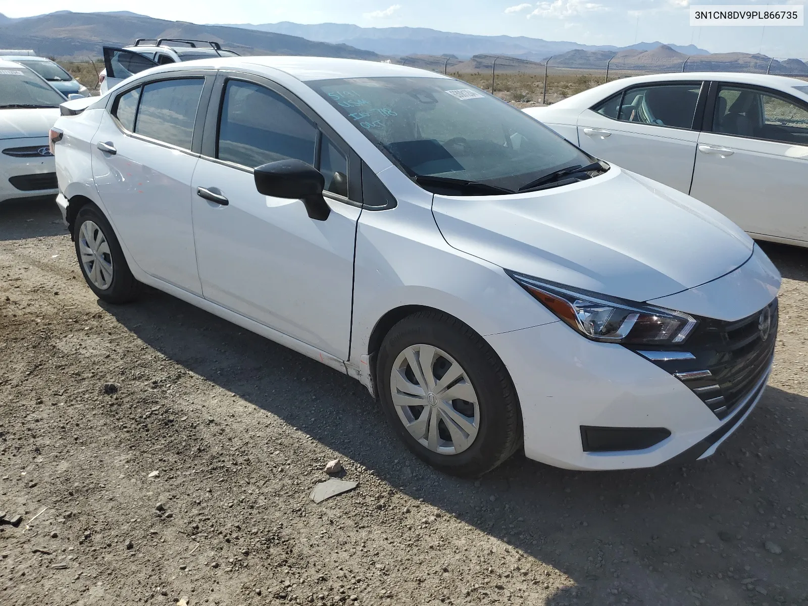 2023 Nissan Versa S VIN: 3N1CN8DV9PL866735 Lot: 63081204