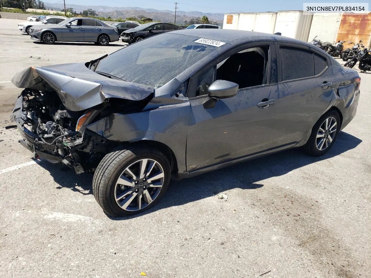 2023 Nissan Versa Sv VIN: 3N1CN8EV7PL834154 Lot: 65922824