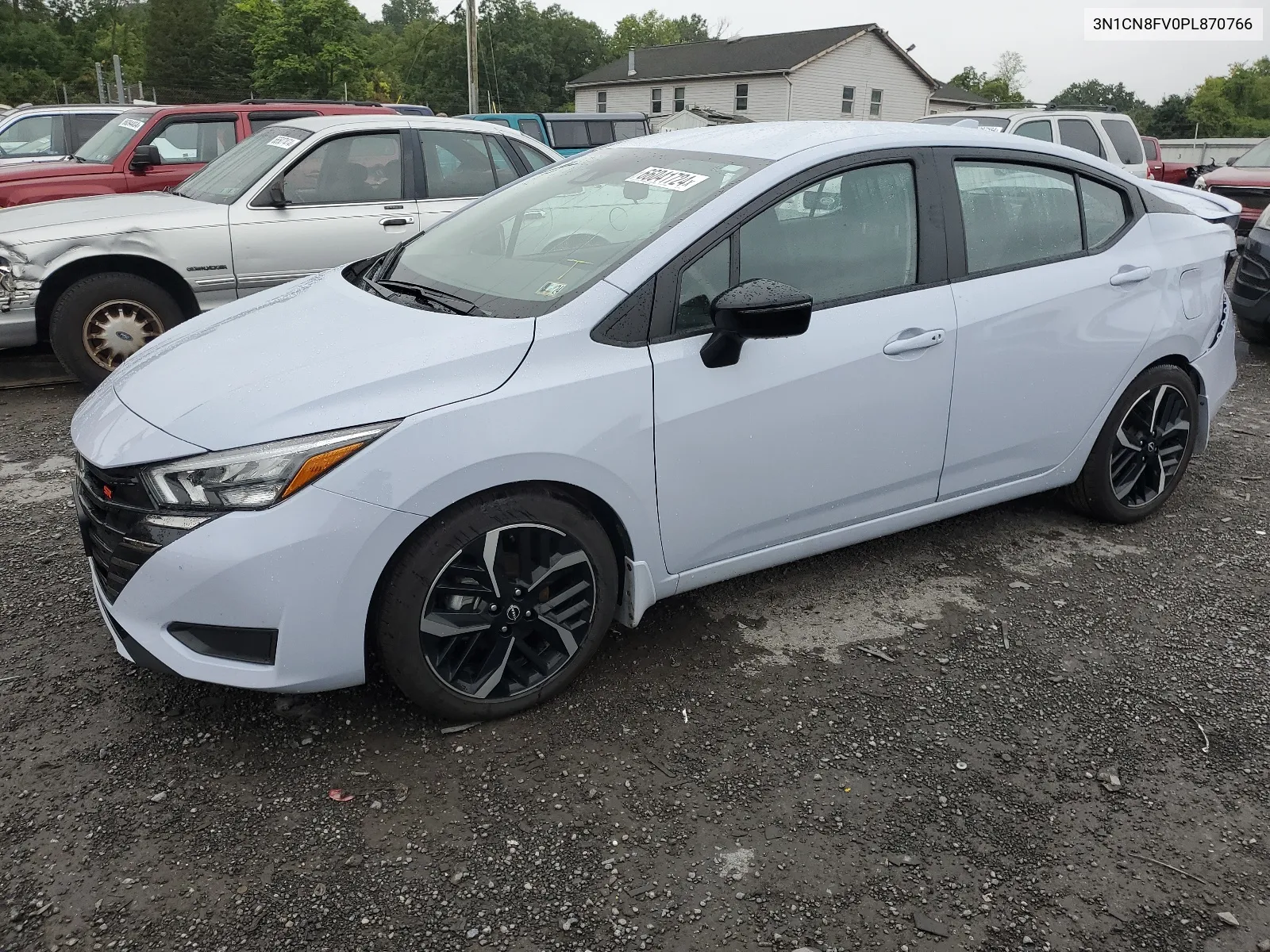 2023 Nissan Versa Sr VIN: 3N1CN8FV0PL870766 Lot: 66041724