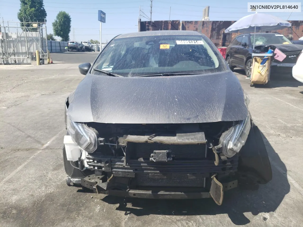 2023 Nissan Versa S VIN: 3N1CN8DV2PL814640 Lot: 68951314