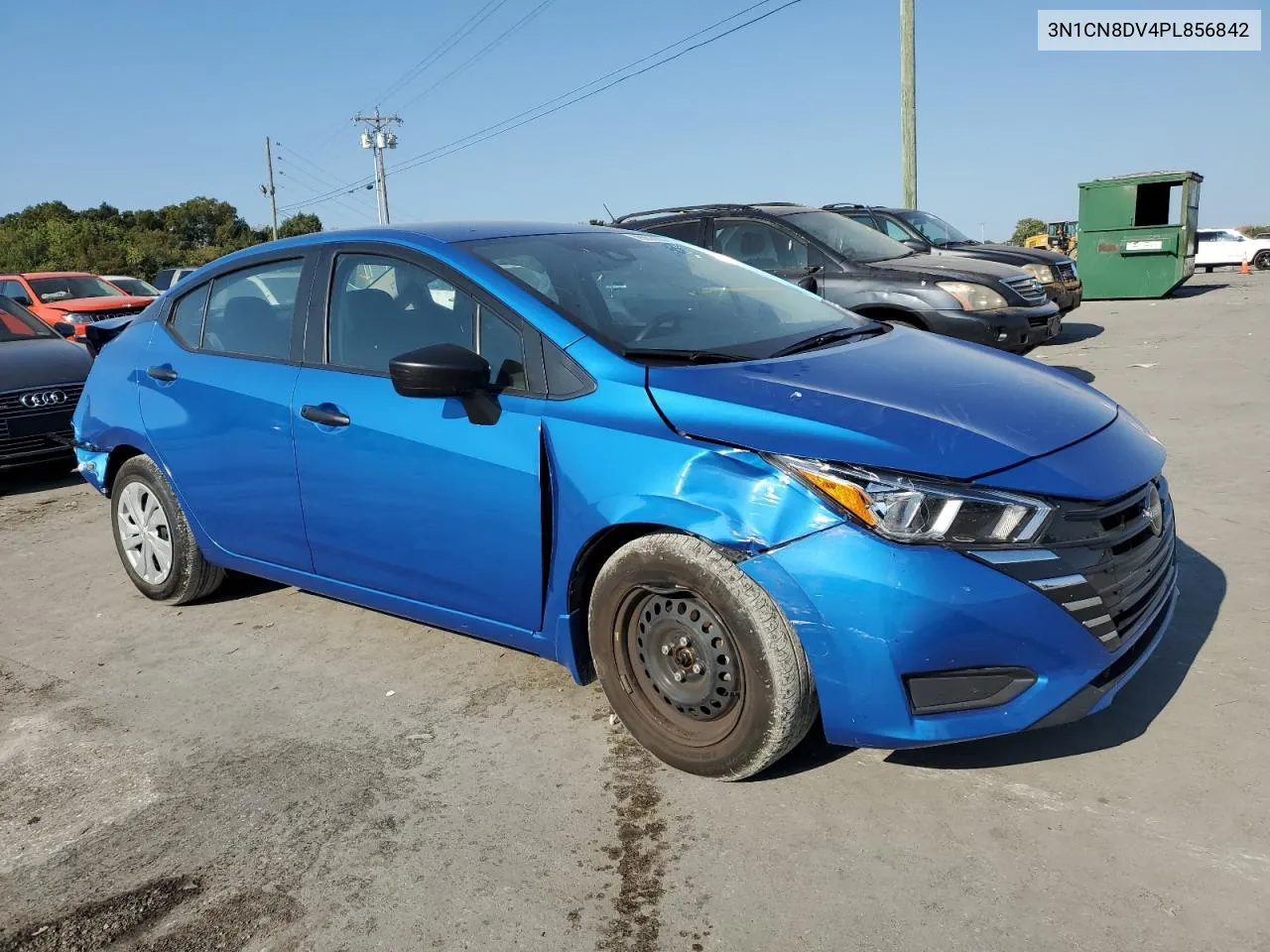 2023 Nissan Versa S VIN: 3N1CN8DV4PL856842 Lot: 69803094