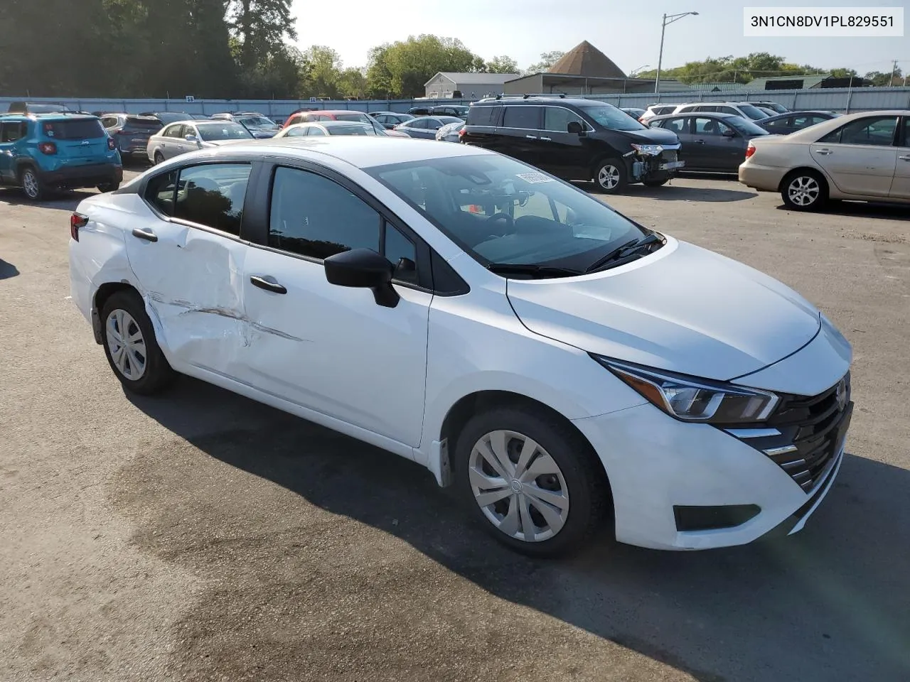 2023 Nissan Versa S VIN: 3N1CN8DV1PL829551 Lot: 69970984