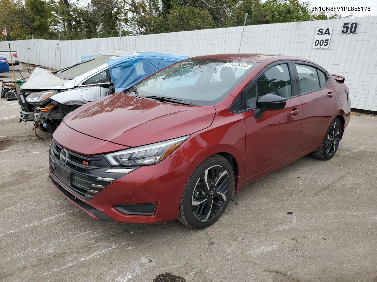 2023 Nissan Versa Sr VIN: 3N1CN8FV1PL856178 Lot: 71484434