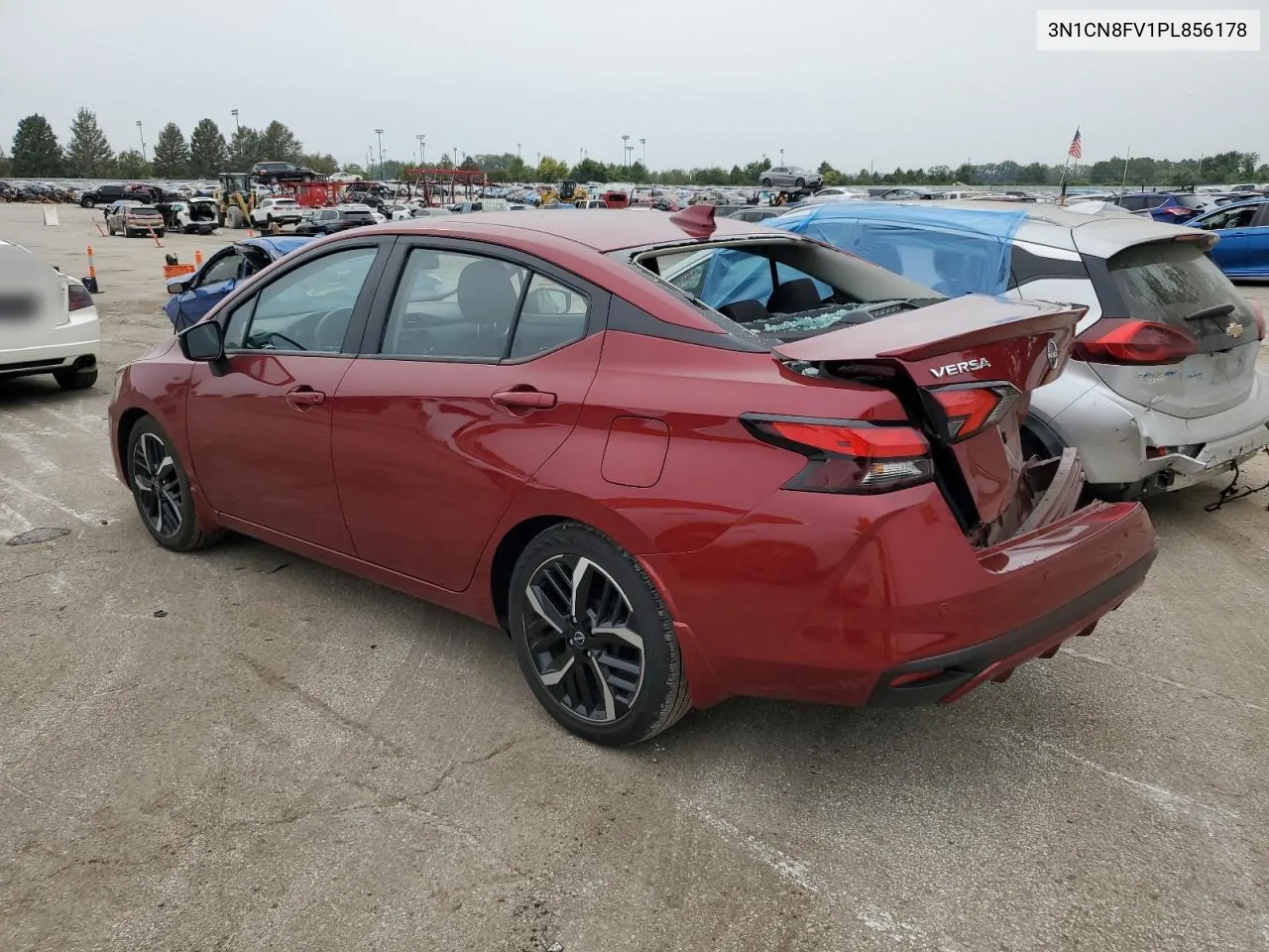 2023 Nissan Versa Sr VIN: 3N1CN8FV1PL856178 Lot: 71484434