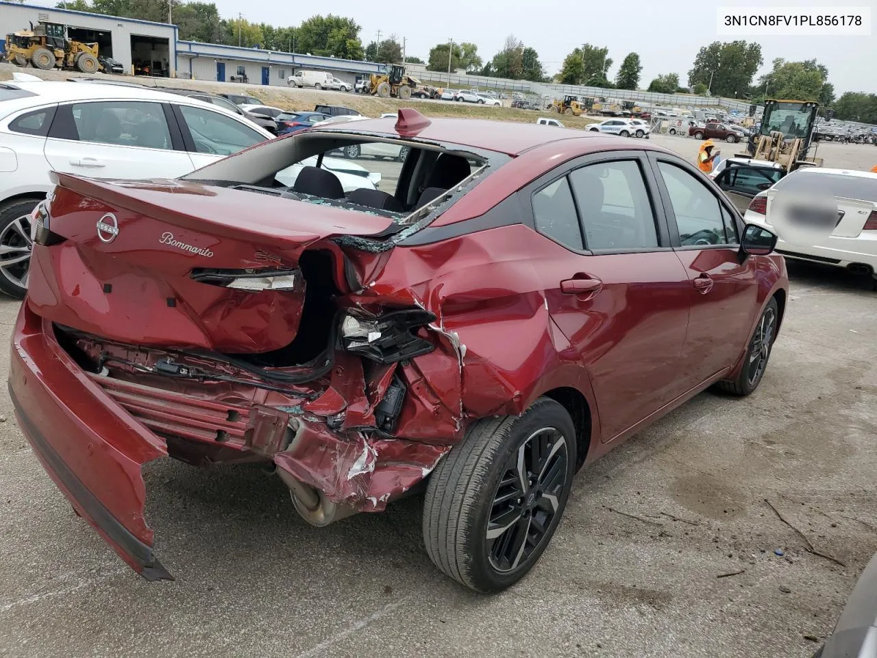 2023 Nissan Versa Sr VIN: 3N1CN8FV1PL856178 Lot: 71484434