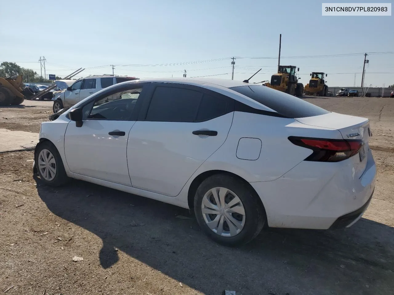 2023 Nissan Versa S VIN: 3N1CN8DV7PL820983 Lot: 71664974