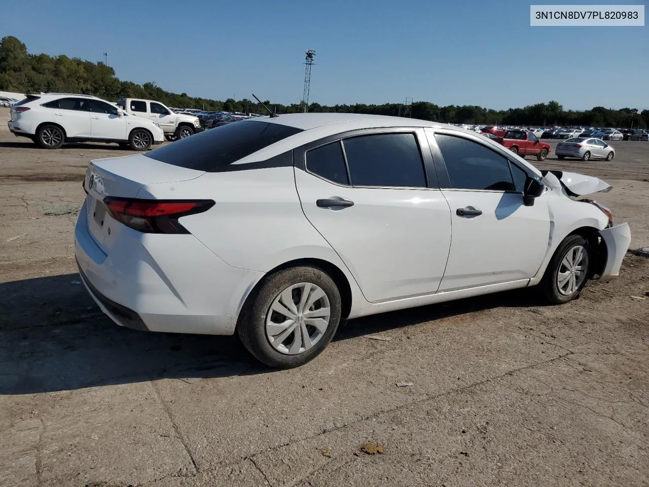 2023 Nissan Versa S VIN: 3N1CN8DV7PL820983 Lot: 71664974