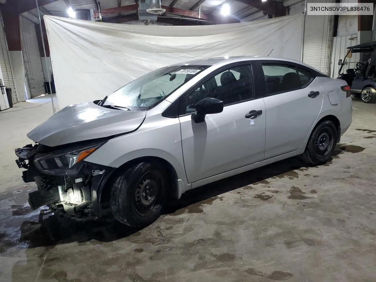 2023 Nissan Versa S VIN: 3N1CN8DV3PL838476 Lot: 78156104