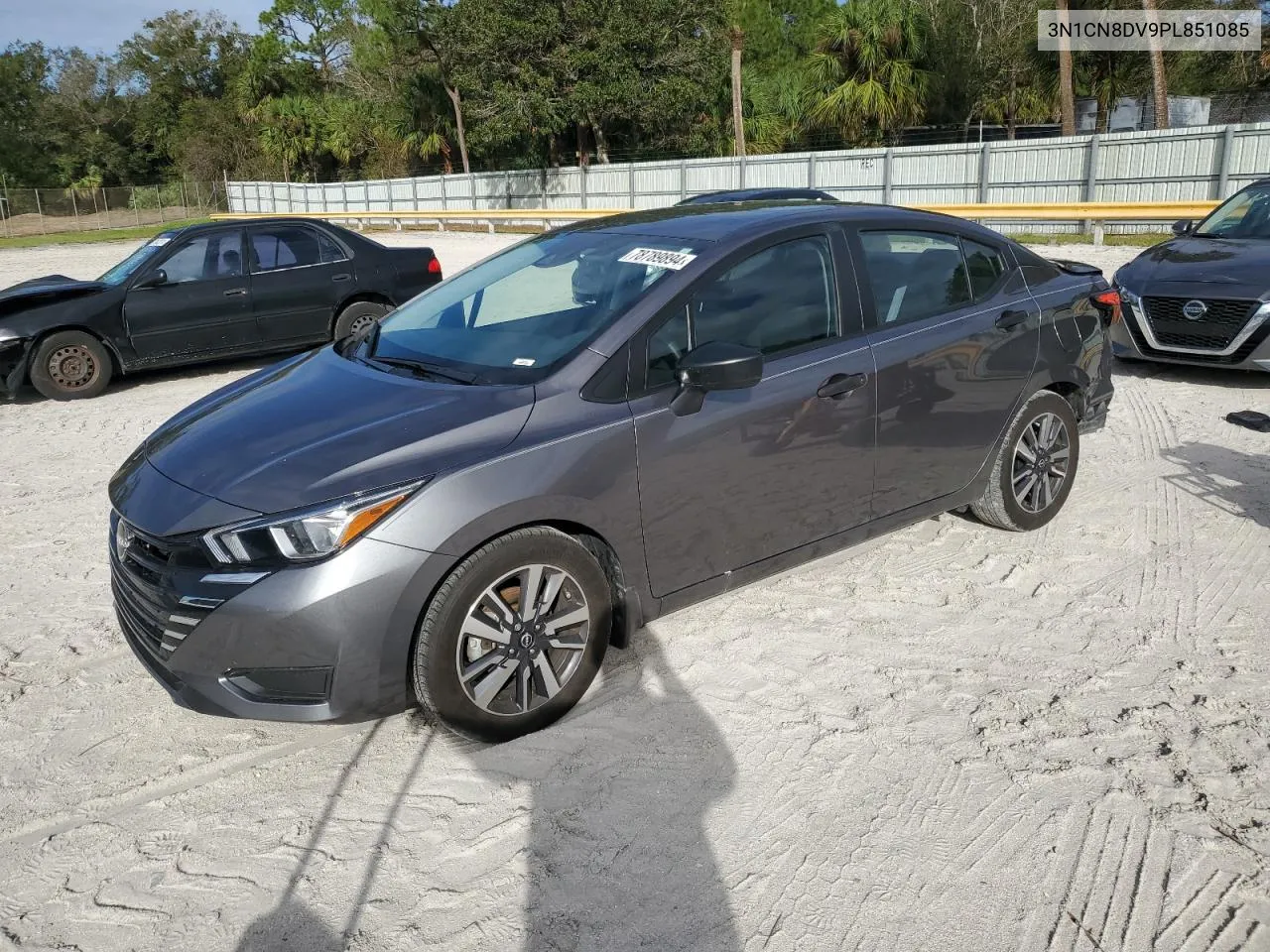 2023 Nissan Versa S VIN: 3N1CN8DV9PL851085 Lot: 78789894