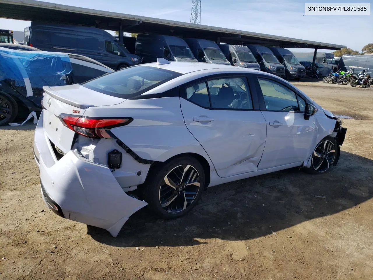 2023 Nissan Versa Sr VIN: 3N1CN8FV7PL870585 Lot: 79137034