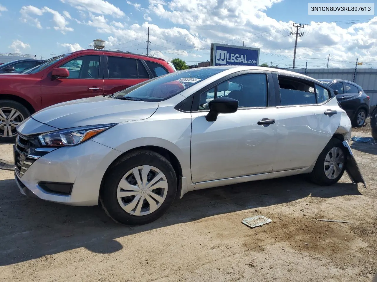 2024 Nissan Versa S VIN: 3N1CN8DV3RL897613 Lot: 60832014