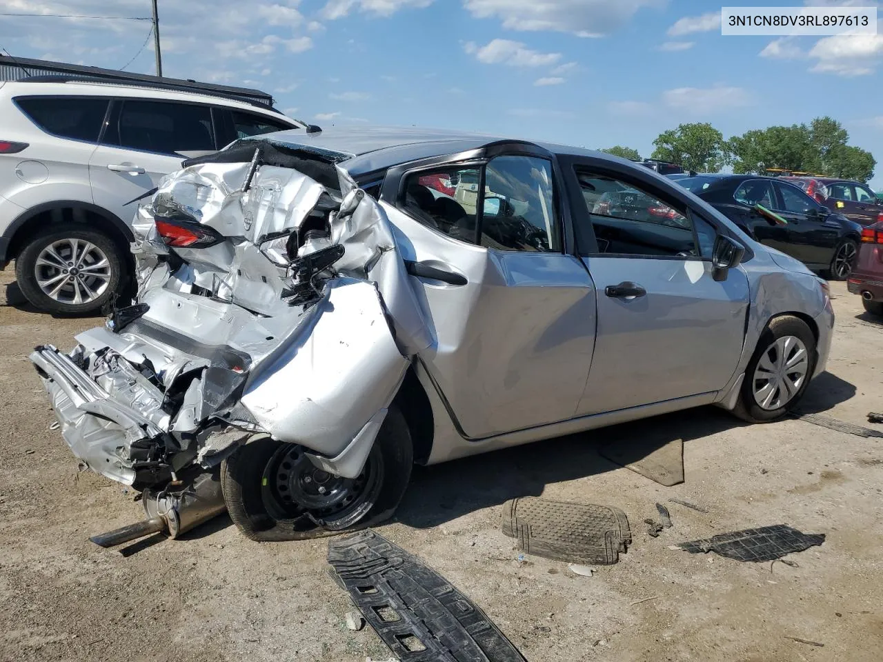 2024 Nissan Versa S VIN: 3N1CN8DV3RL897613 Lot: 60832014