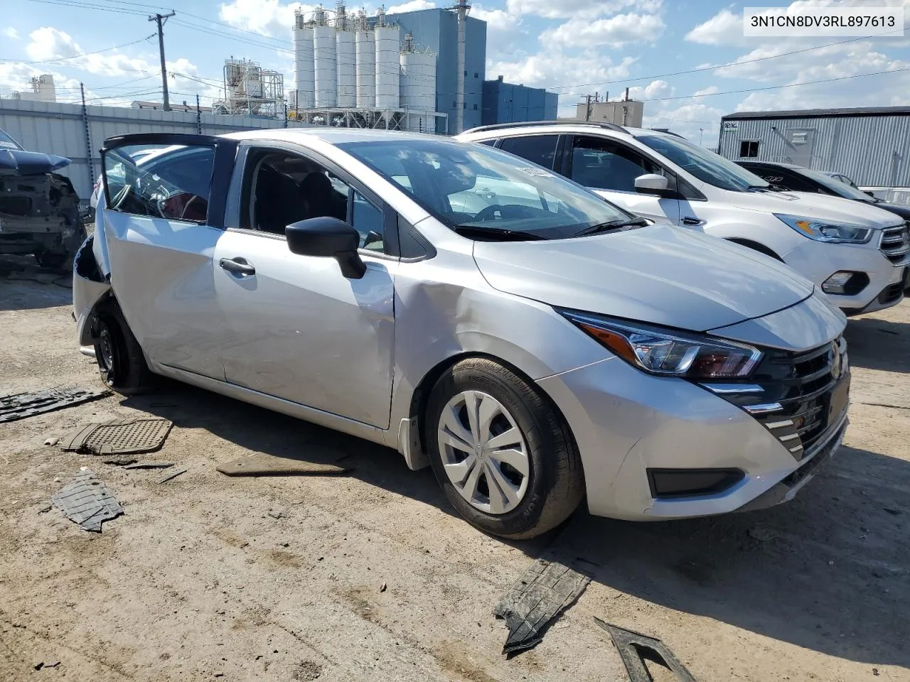 2024 Nissan Versa S VIN: 3N1CN8DV3RL897613 Lot: 60832014