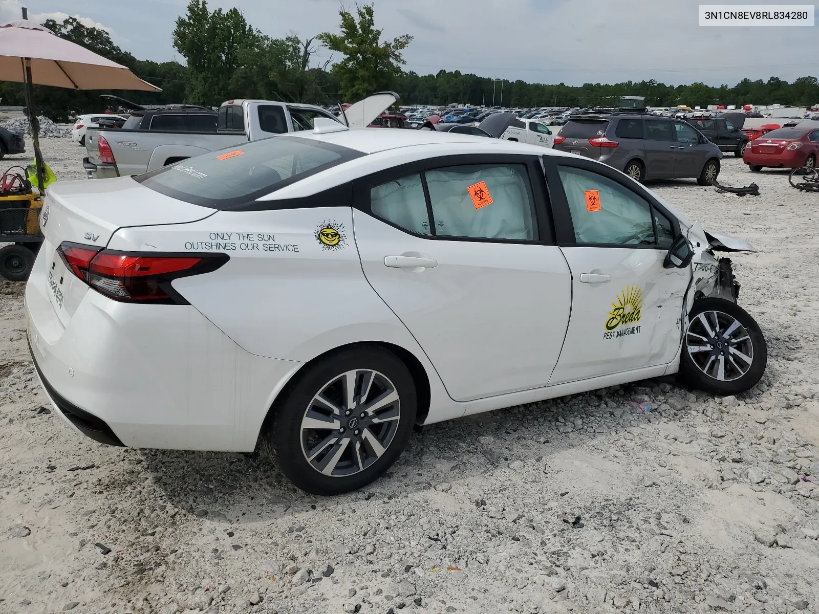 3N1CN8EV8RL834280 2024 Nissan Versa Sv