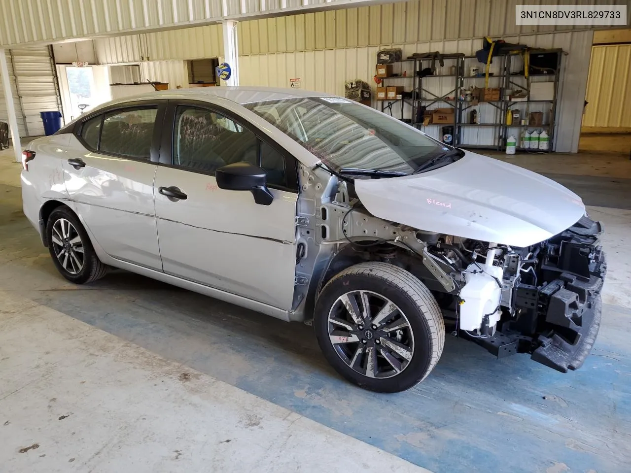 2024 Nissan Versa S VIN: 3N1CN8DV3RL829733 Lot: 66180904