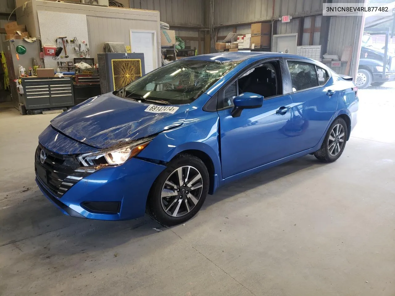 2024 Nissan Versa Sv VIN: 3N1CN8EV4RL877482 Lot: 69147414