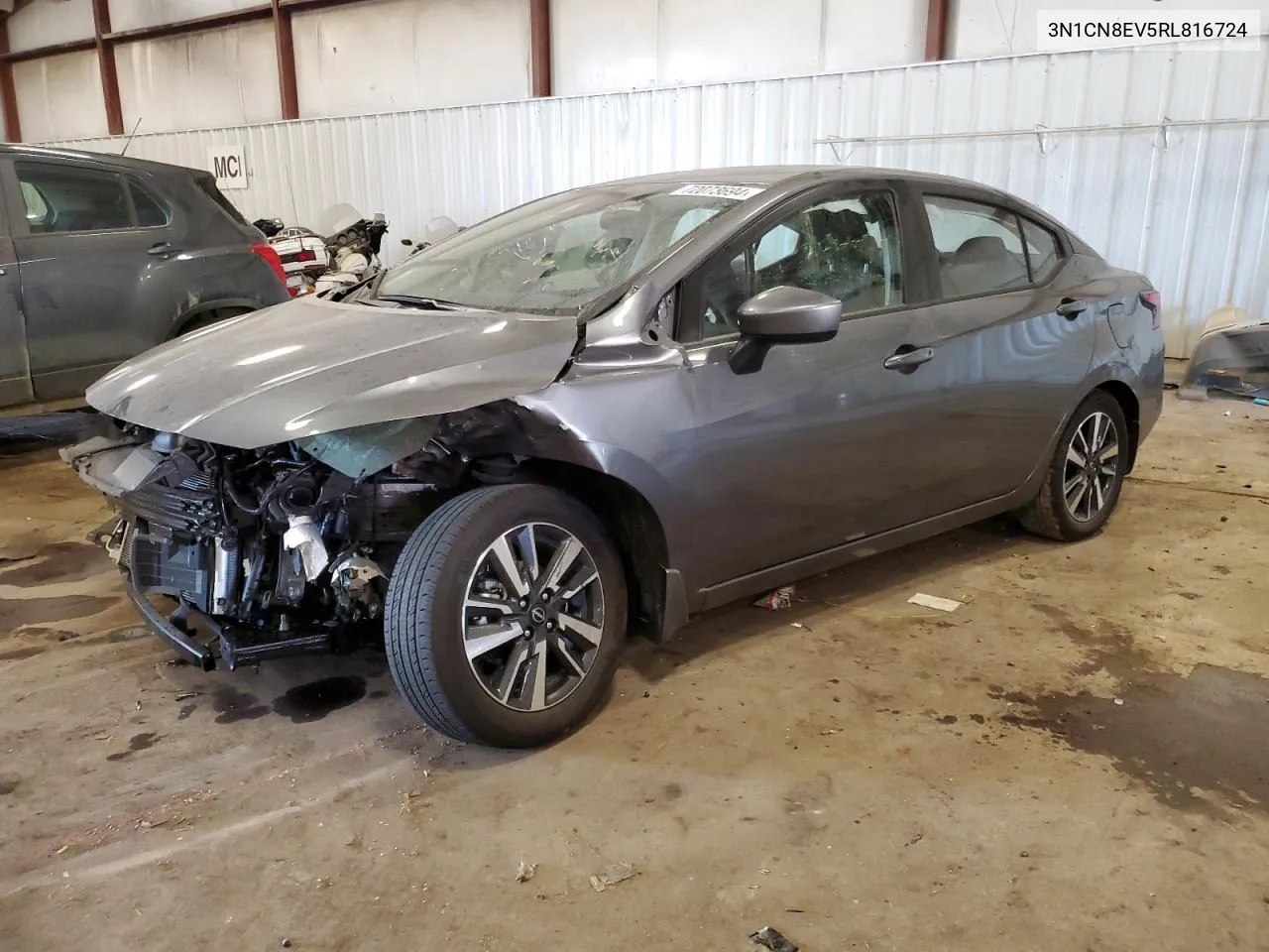 2024 Nissan Versa Sv VIN: 3N1CN8EV5RL816724 Lot: 72073694