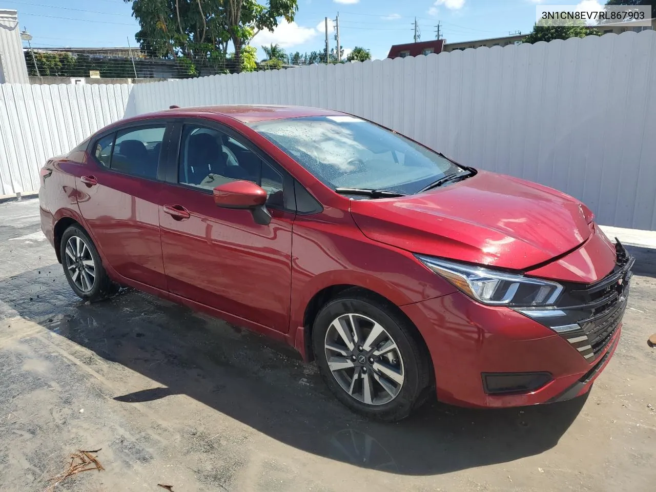 2024 Nissan Versa Sv VIN: 3N1CN8EV7RL867903 Lot: 72557394