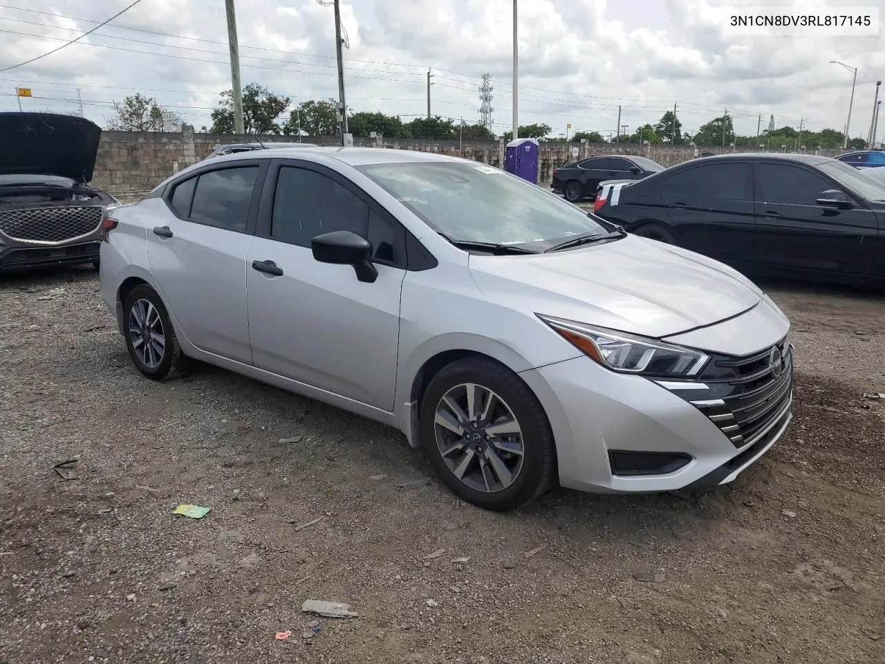 2024 Nissan Versa S VIN: 3N1CN8DV3RL817145 Lot: 73364134