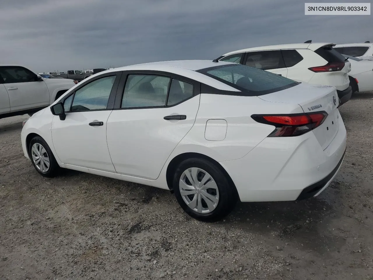 2024 Nissan Versa S VIN: 3N1CN8DV8RL903342 Lot: 75134424