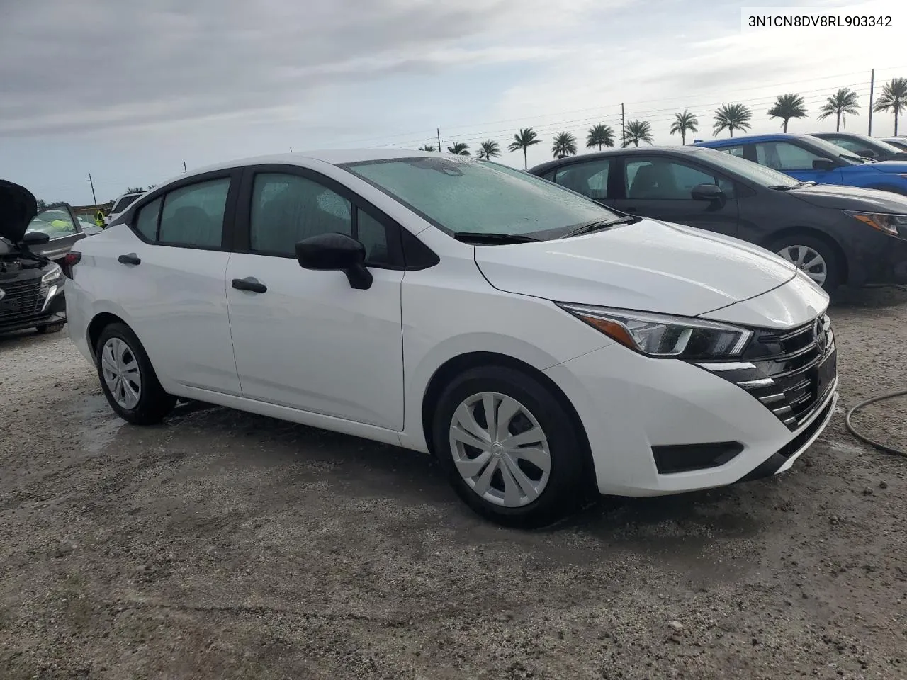 2024 Nissan Versa S VIN: 3N1CN8DV8RL903342 Lot: 75134424