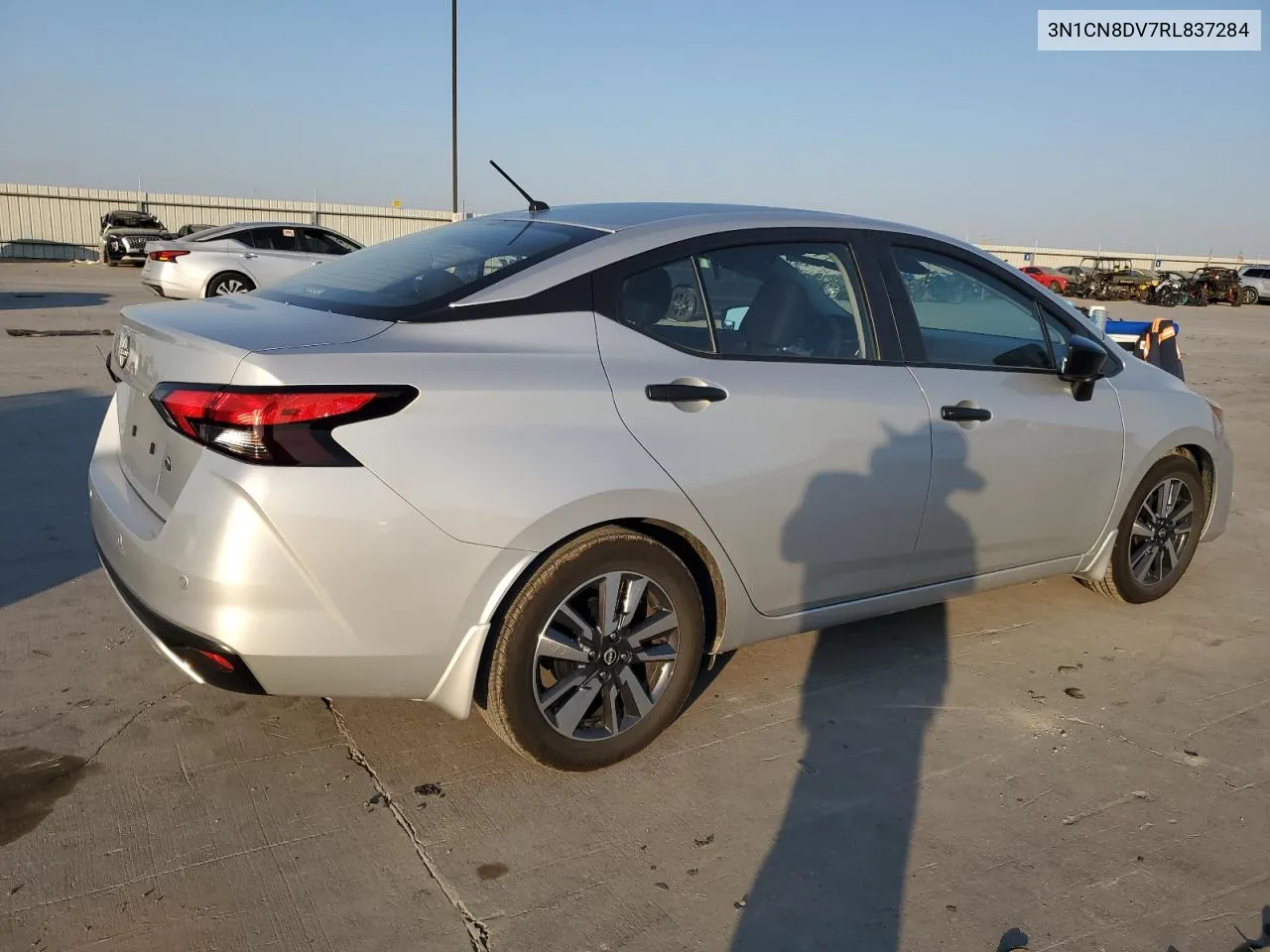 2024 Nissan Versa S VIN: 3N1CN8DV7RL837284 Lot: 75999344