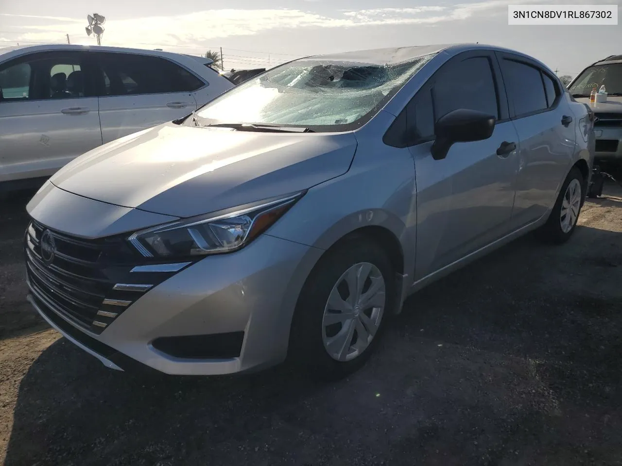 2024 Nissan Versa S VIN: 3N1CN8DV1RL867302 Lot: 76023954