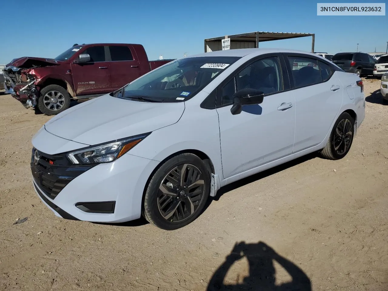 2024 Nissan Versa Sr VIN: 3N1CN8FV0RL923632 Lot: 77233904