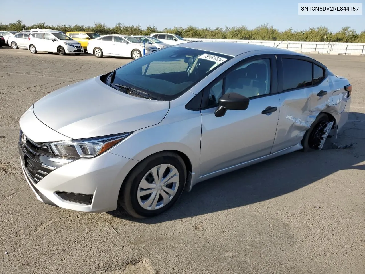 2024 Nissan Versa S VIN: 3N1CN8DV2RL844157 Lot: 79963024