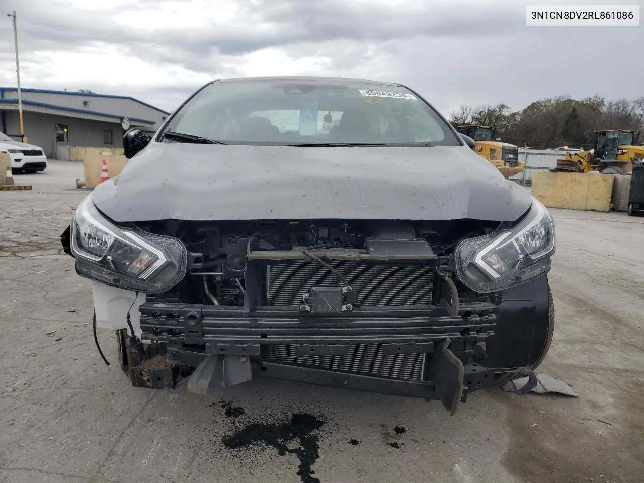 2024 Nissan Versa S VIN: 3N1CN8DV2RL861086 Lot: 80049234