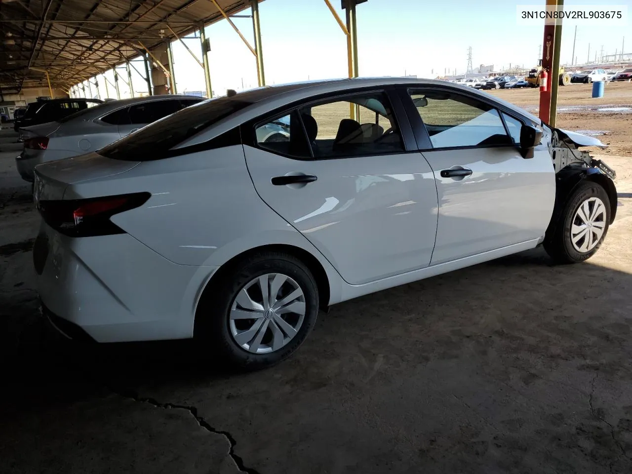 2024 Nissan Versa S VIN: 3N1CN8DV2RL903675 Lot: 80486474