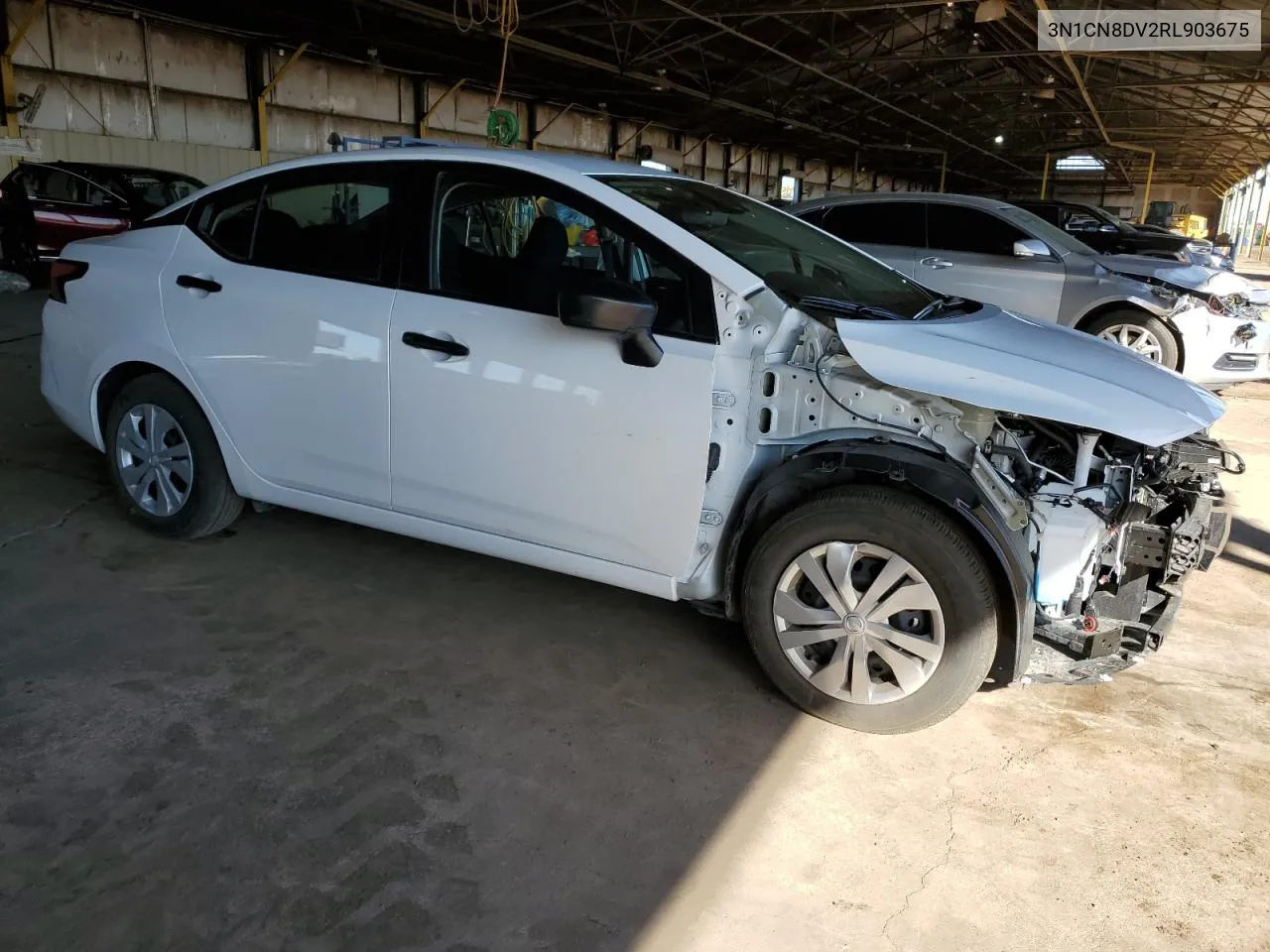 2024 Nissan Versa S VIN: 3N1CN8DV2RL903675 Lot: 80486474