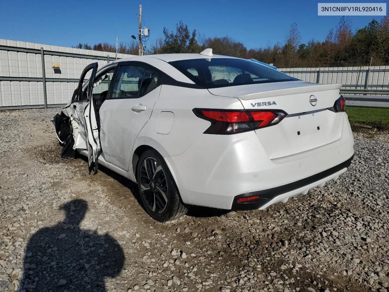 2024 Nissan Versa Sr VIN: 3N1CN8FV1RL920416 Lot: 81519784