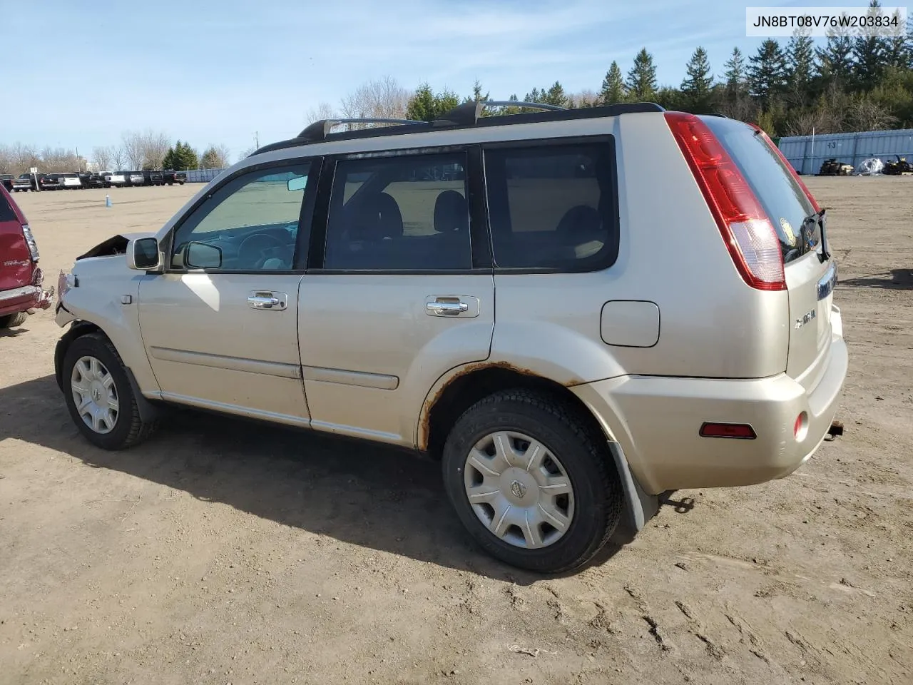 2006 Nissan X-Trail Xe VIN: JN8BT08V76W203834 Lot: 51157494