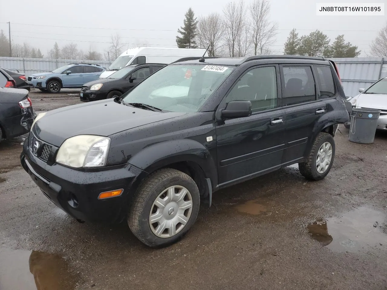 2006 Nissan X-Trail Xe VIN: JN8BT08T16W101895 Lot: 51347454