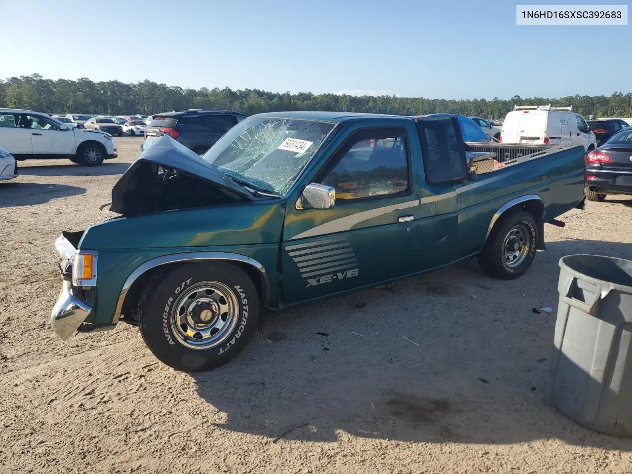 1995 Nissan Truck King Cab Se VIN: 1N6HD16SXSC392683 Lot: 59881434