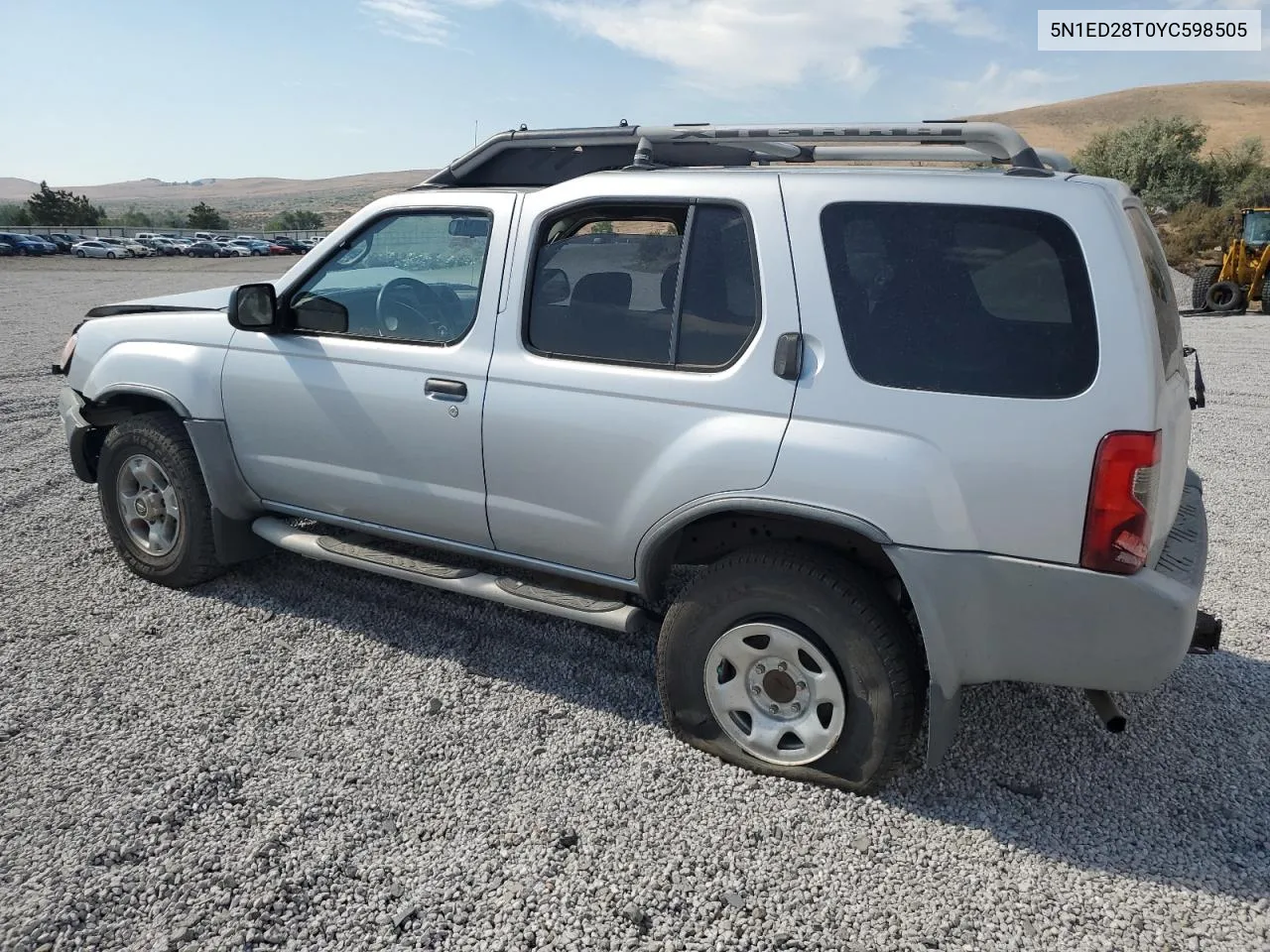 2000 Nissan Xterra Xe VIN: 5N1ED28T0YC598505 Lot: 66521514