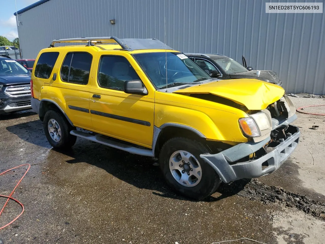 2000 Nissan Xterra Xe VIN: 5N1ED28T5YC606193 Lot: 68897804