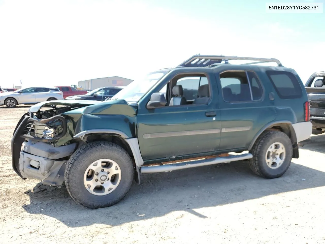 2000 Nissan Xterra Xe VIN: 5N1ED28Y1YC582731 Lot: 74225994