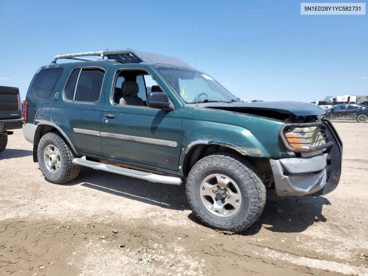 2000 Nissan Xterra Xe VIN: 5N1ED28Y1YC582731 Lot: 74225994