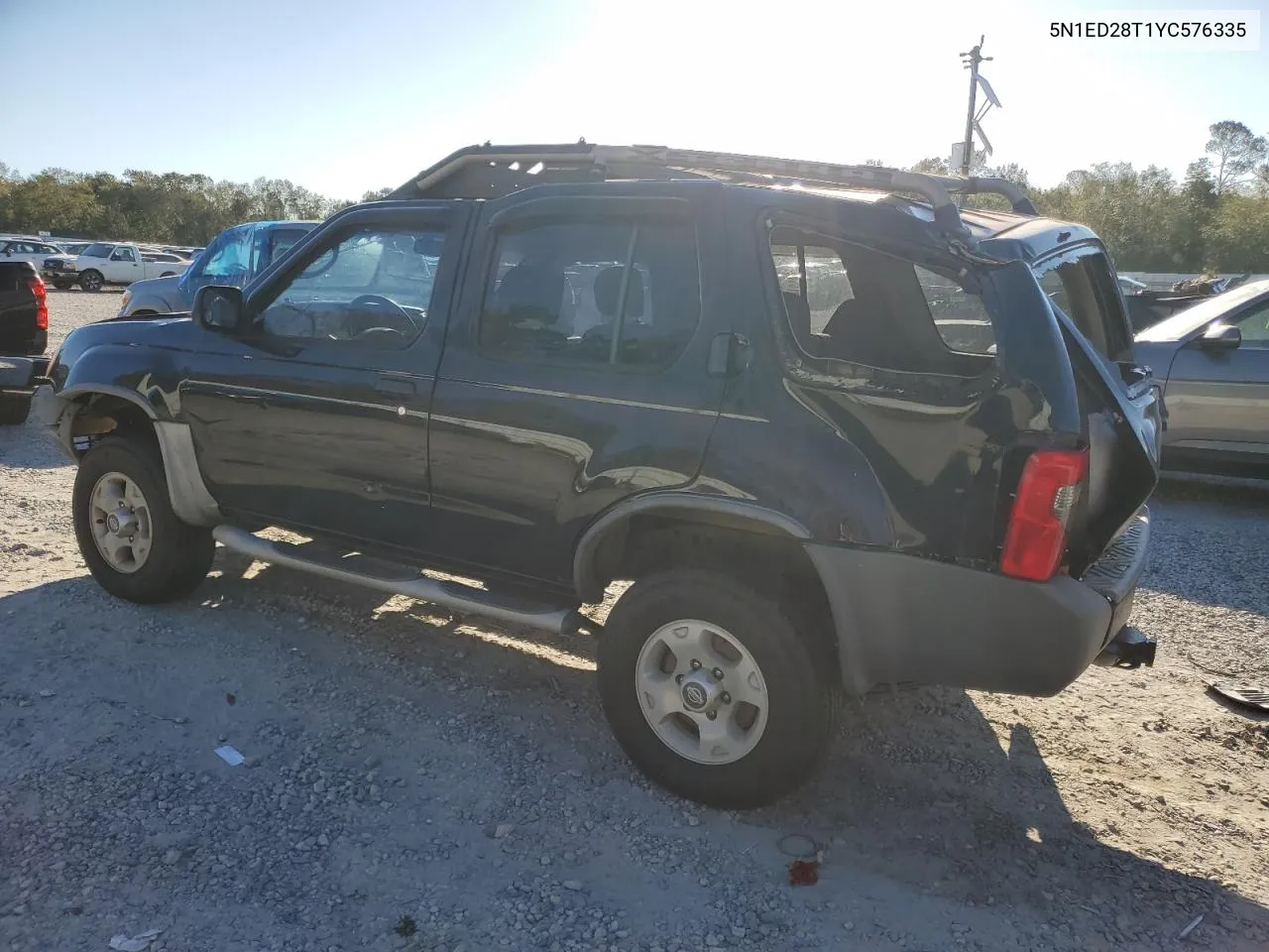 2000 Nissan Xterra Xe VIN: 5N1ED28T1YC576335 Lot: 75120994