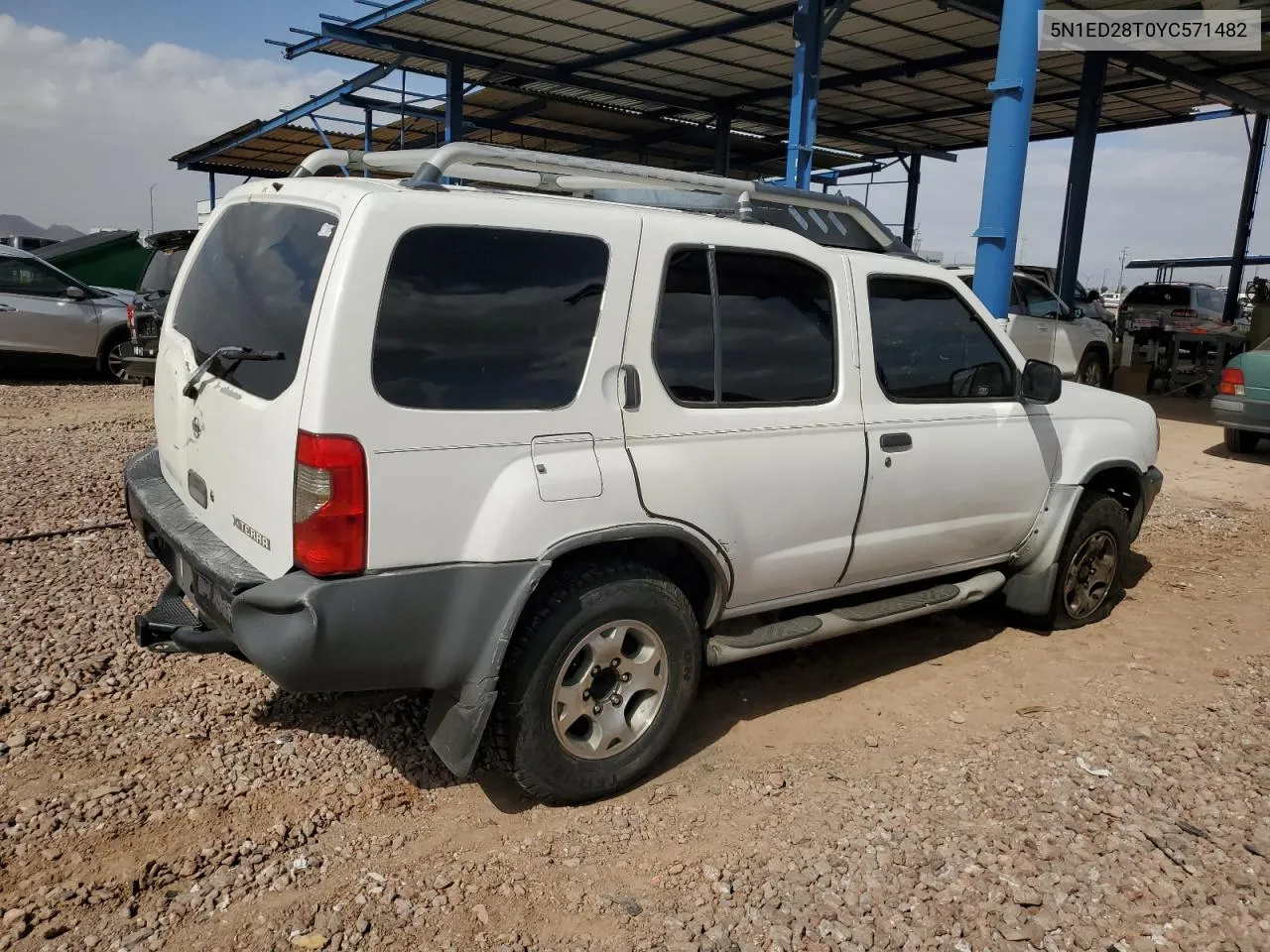 2000 Nissan Xterra Xe VIN: 5N1ED28T0YC571482 Lot: 76245694