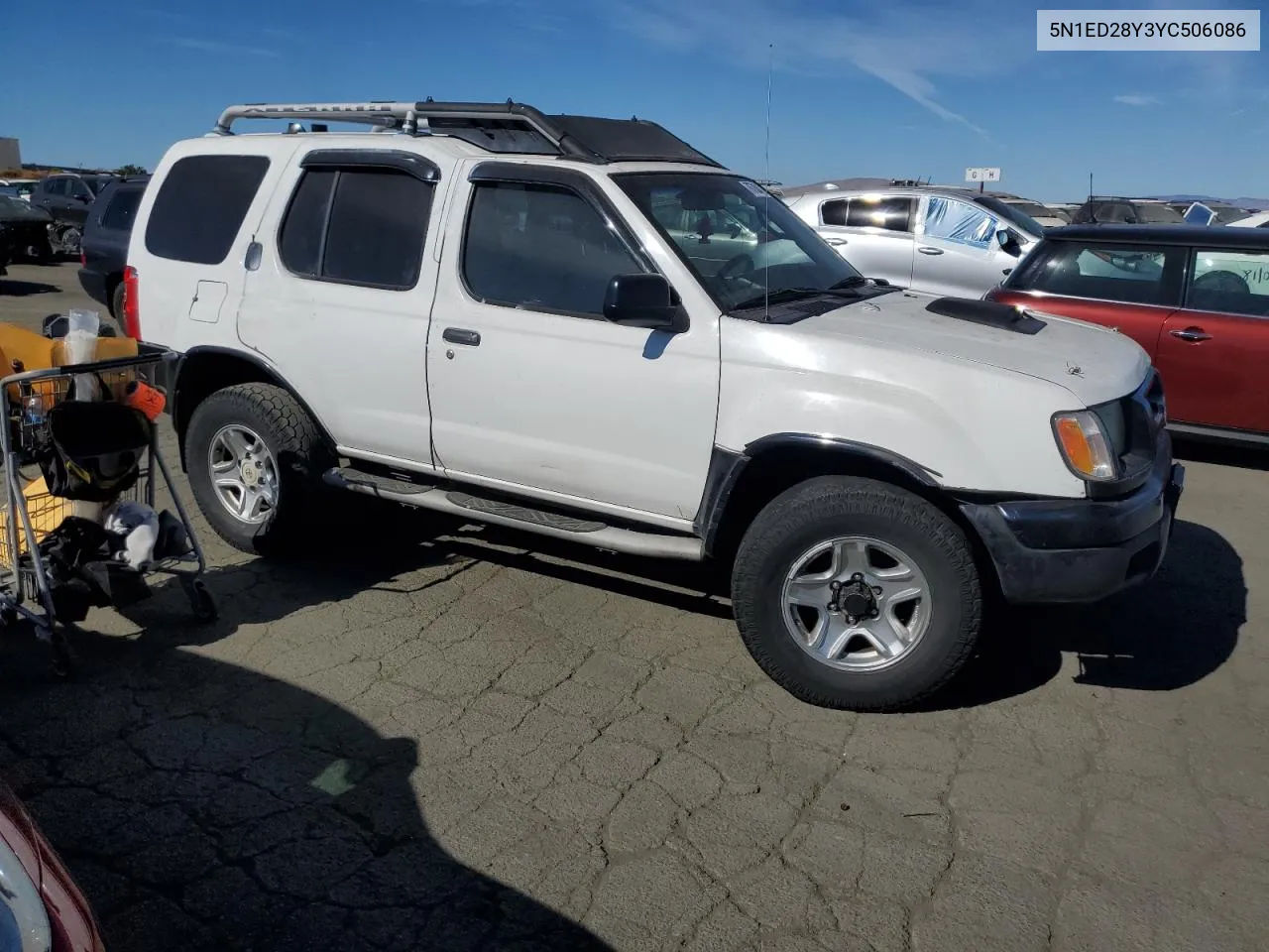 2000 Nissan Xterra Xe VIN: 5N1ED28Y3YC506086 Lot: 76780474