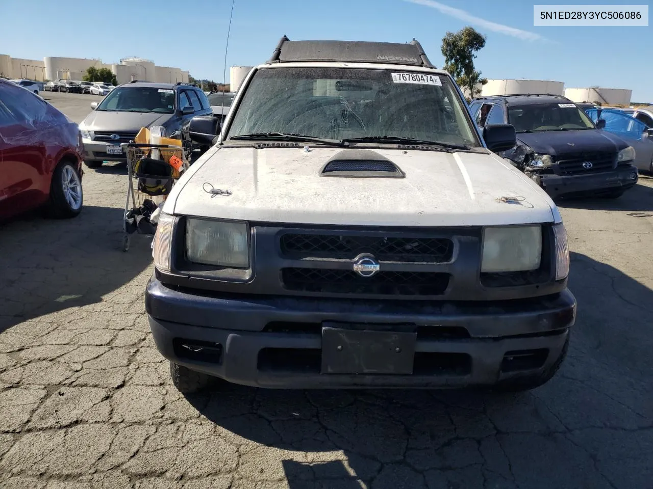 2000 Nissan Xterra Xe VIN: 5N1ED28Y3YC506086 Lot: 76780474